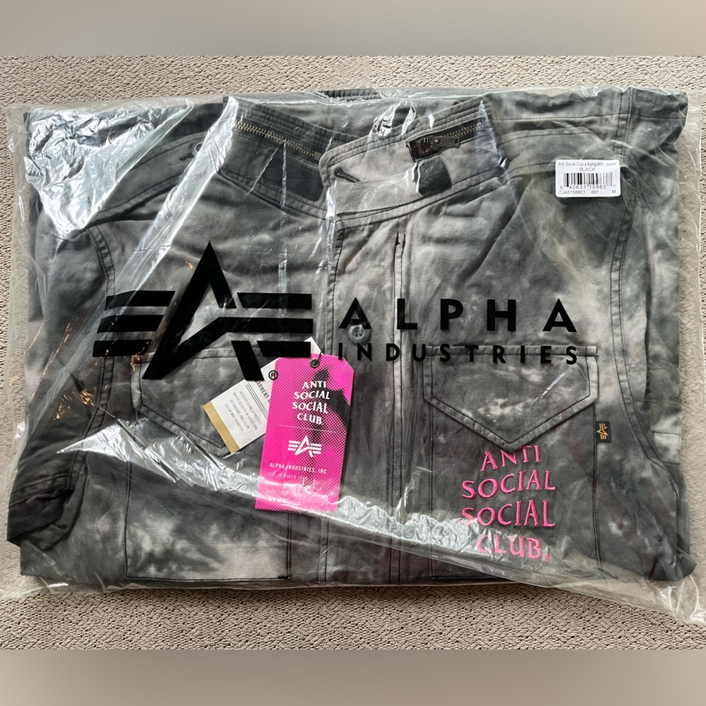 Anti Social Social Club Alpha Industries Jacket